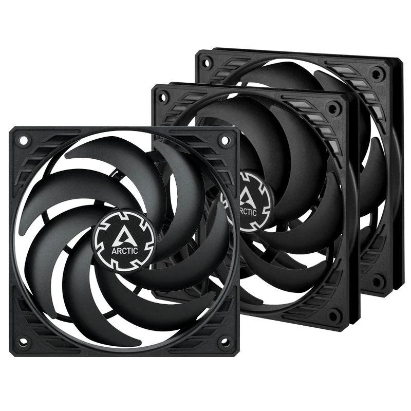 ARCTIC P12 Slim PST 120mm Cooling Fan 12V 4Pin PWM Silent Lightweight Cooler for PC Computer Case Cooling