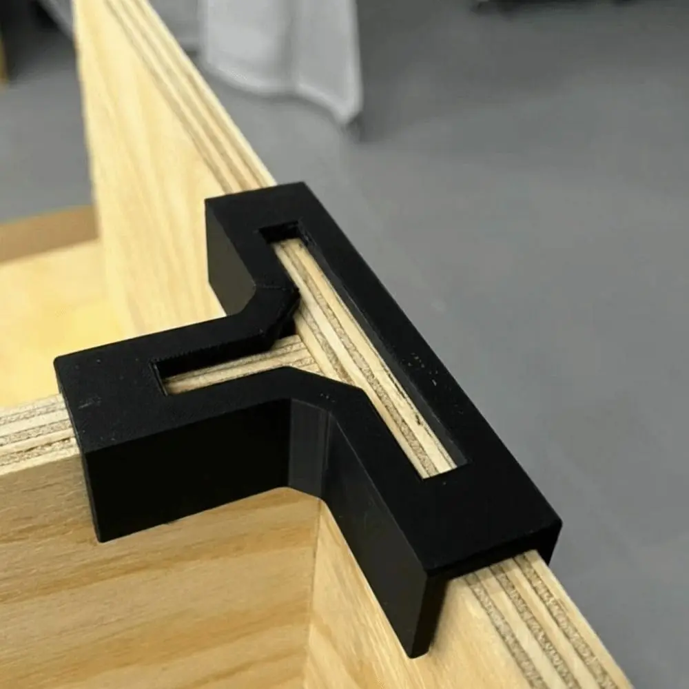 Thickened Wooden T-Shaped Bracket Easy Install Durable Fixing Support Quick Installation Tool-Free Furniture Bracket Furniture