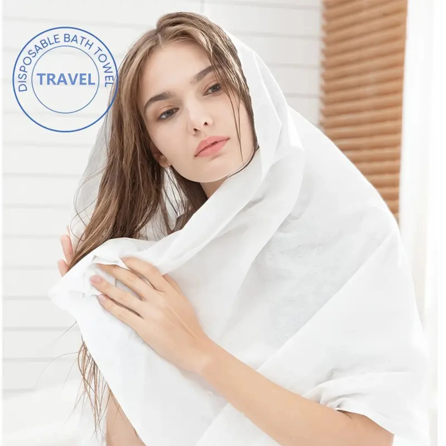 

High-Quality Portable Disposable Bath Towels for Hiking, Camping, Traveling - Ideal for Backpacking, Cycling, Road Trips