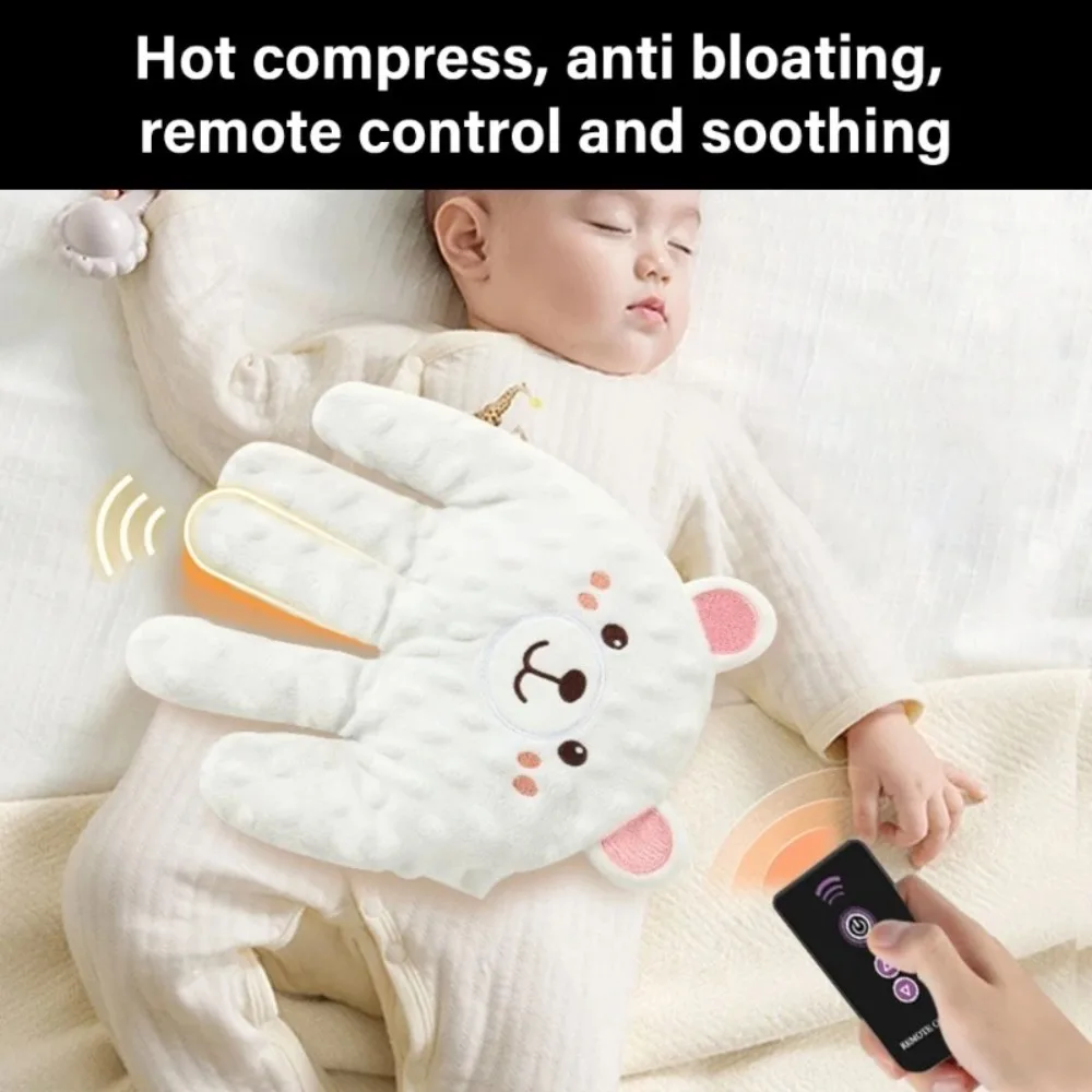 New Two Type Baby Soothing Palm Electric Velvet Baby Patting Toy with Remote Control Comfortable Baby Sleeping Palm