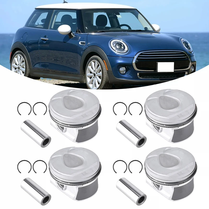 مجموعة مكبس محرك لـ Mini R55 و R56 و R57 و R58 و R59 و N14 Turbo ، طقم واحد