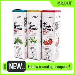 Japan GC Fluoride Enhanced Dental Care Non-Fluoride Dental Care Prevent Demineralization White Plaque Prevent Cavities Worm Hole