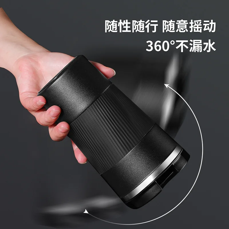 

Sezone500380ml Coffee Cup Travel Mug Insulated Bottle Thermos Mug Travel Thermal Cup Straight Mouth Cups Thermosmug Vacuum Flask