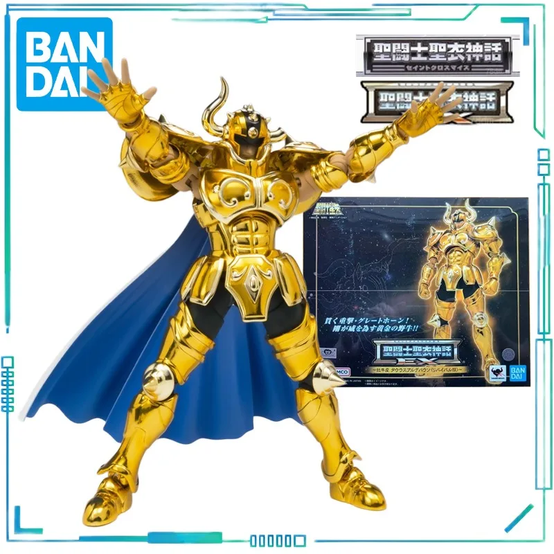 

BANDAI Genuine SAINT CLOTH MYTH EX Golden Taurus Aludiba REVIVAL Edition Finished Product Movable Model Collectibles Toy Gift