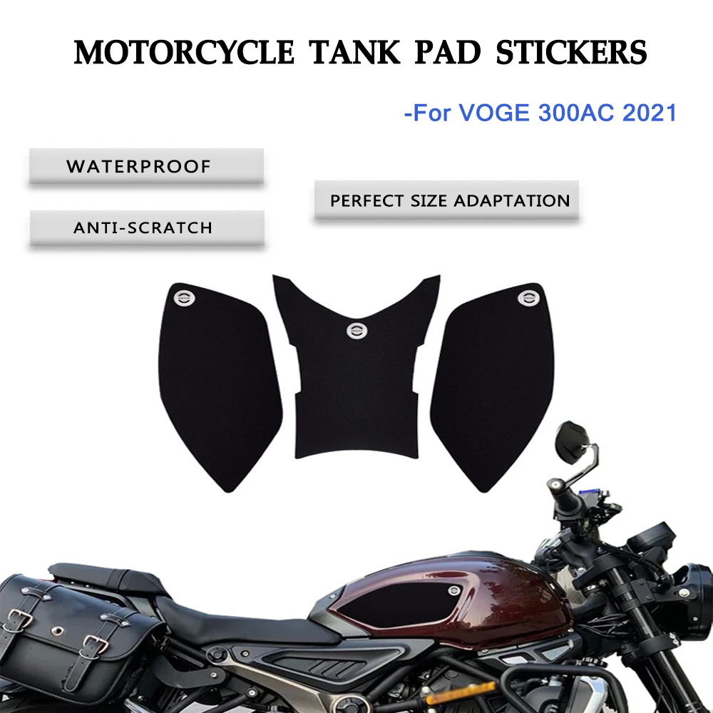 

For VOGE 300AC 300 AC 2021 Motorcycle Non-Slip Fuel Tank Stickers Side Sticker Protector Waterproof Knee Grip Pad Decal Adhesive