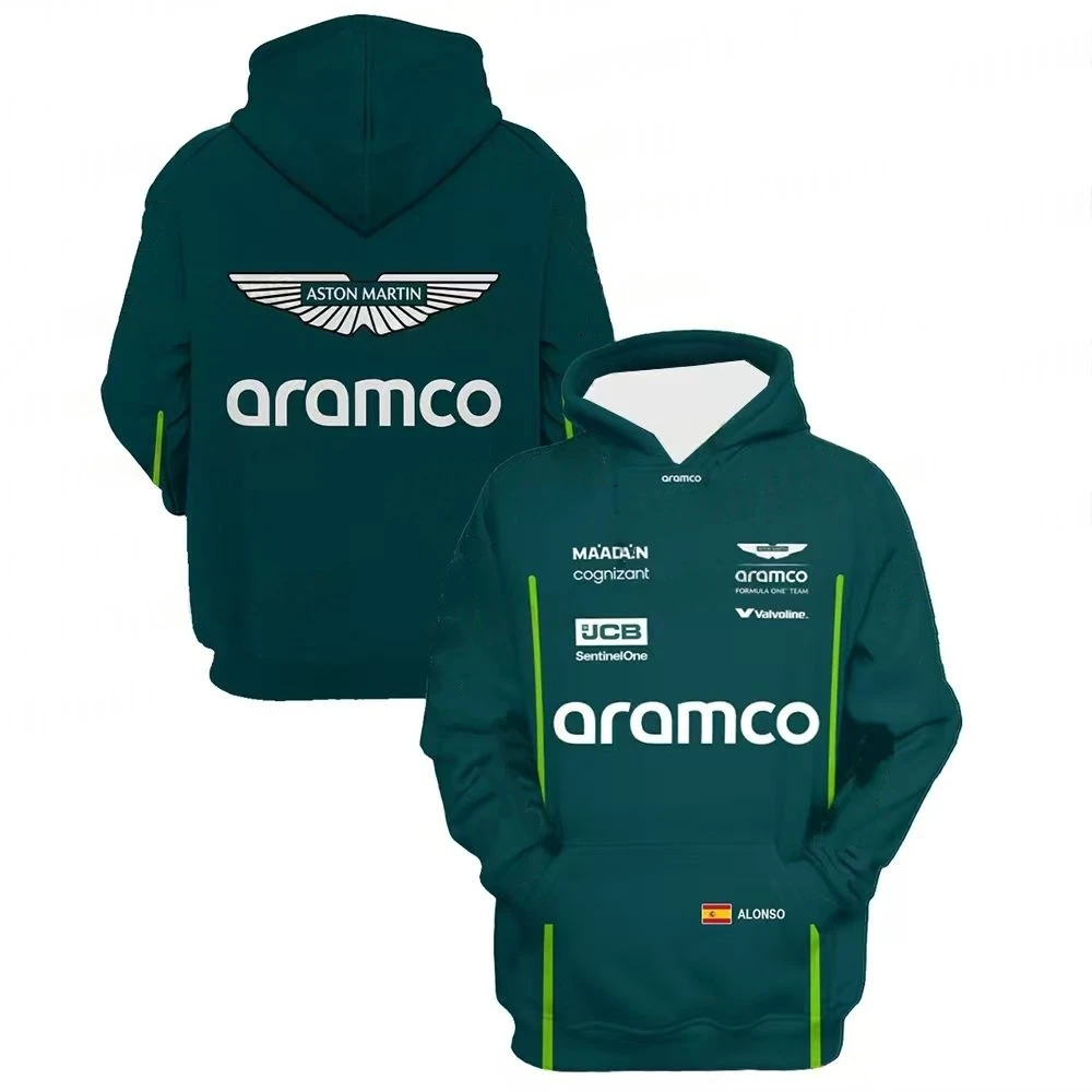 

Aston Martin 2026 Sweatshirt Sport Motorcycle Hoodie Spanish Racer Fernando Alonso 14 Hoodie Kit Fans Lance Stroll 18 Hoodie
