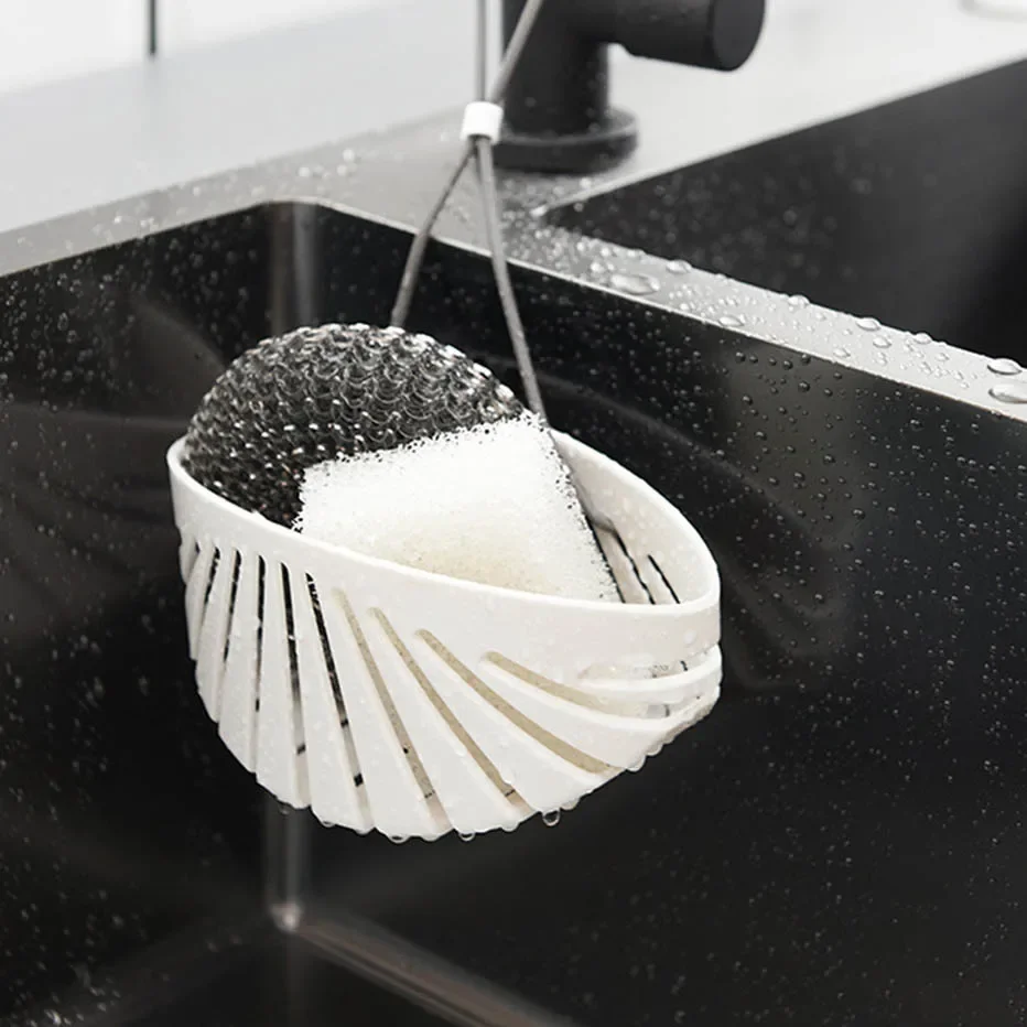 

Adjustable Sink Soap Sponge Drain Rack Hanging Basket Storage Holder Shelf Organizer Shower Tray Bathroom Kitchen Accessories