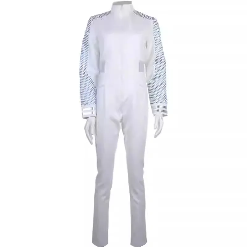 Костюм для косплея медсестры из фильма Christine Chapel Star, женский белый комбинезон Trek, наряд для вечеринки на Хэллоуин