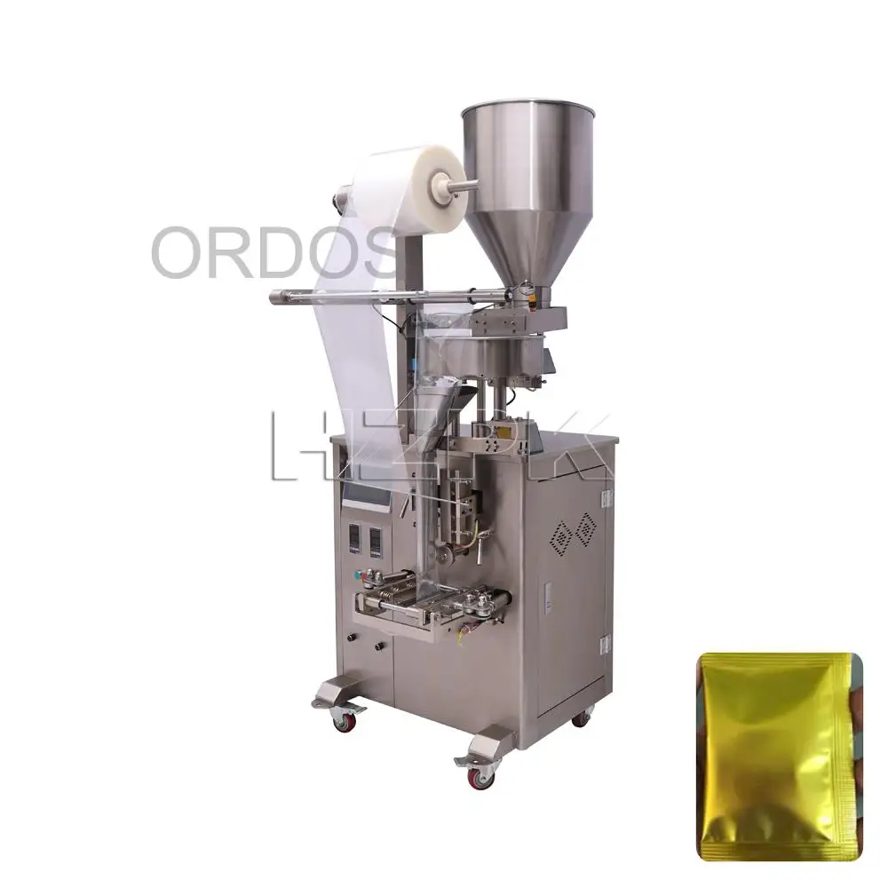 Industrial Plastic Tea Rice Coffee Beans Film Container Bags Sachet Sealer Counting and Packaging Machine Manufacturer