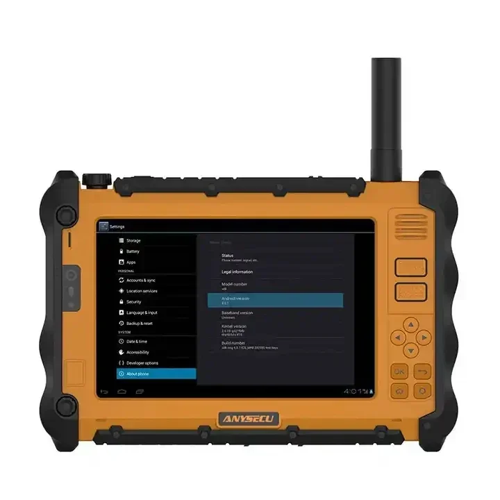 

NEW P2 4G Android9 IP67 rugged industrial tablet P2 7 inch UHF/VHF optional two way radio