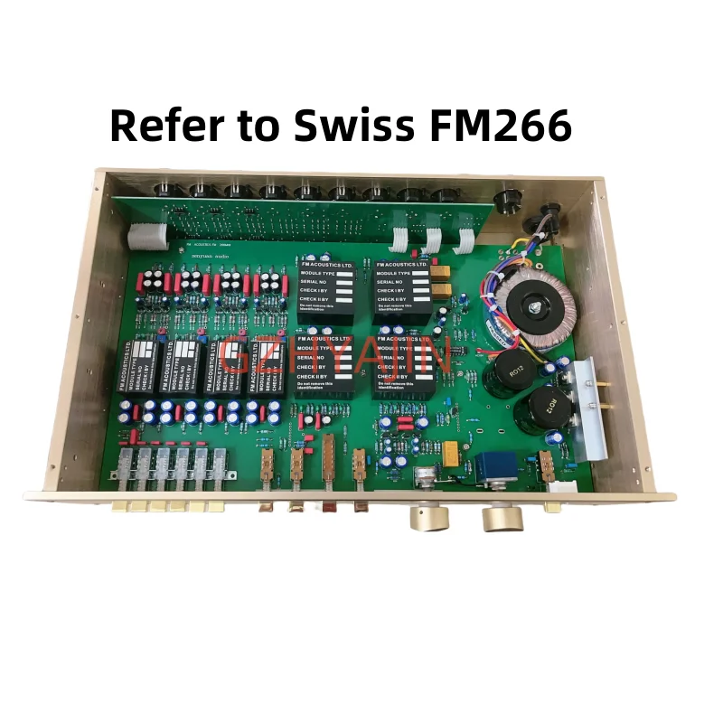 Refer to Swiss FM266 front stage fully balanced fever HIFI front stage amplifier