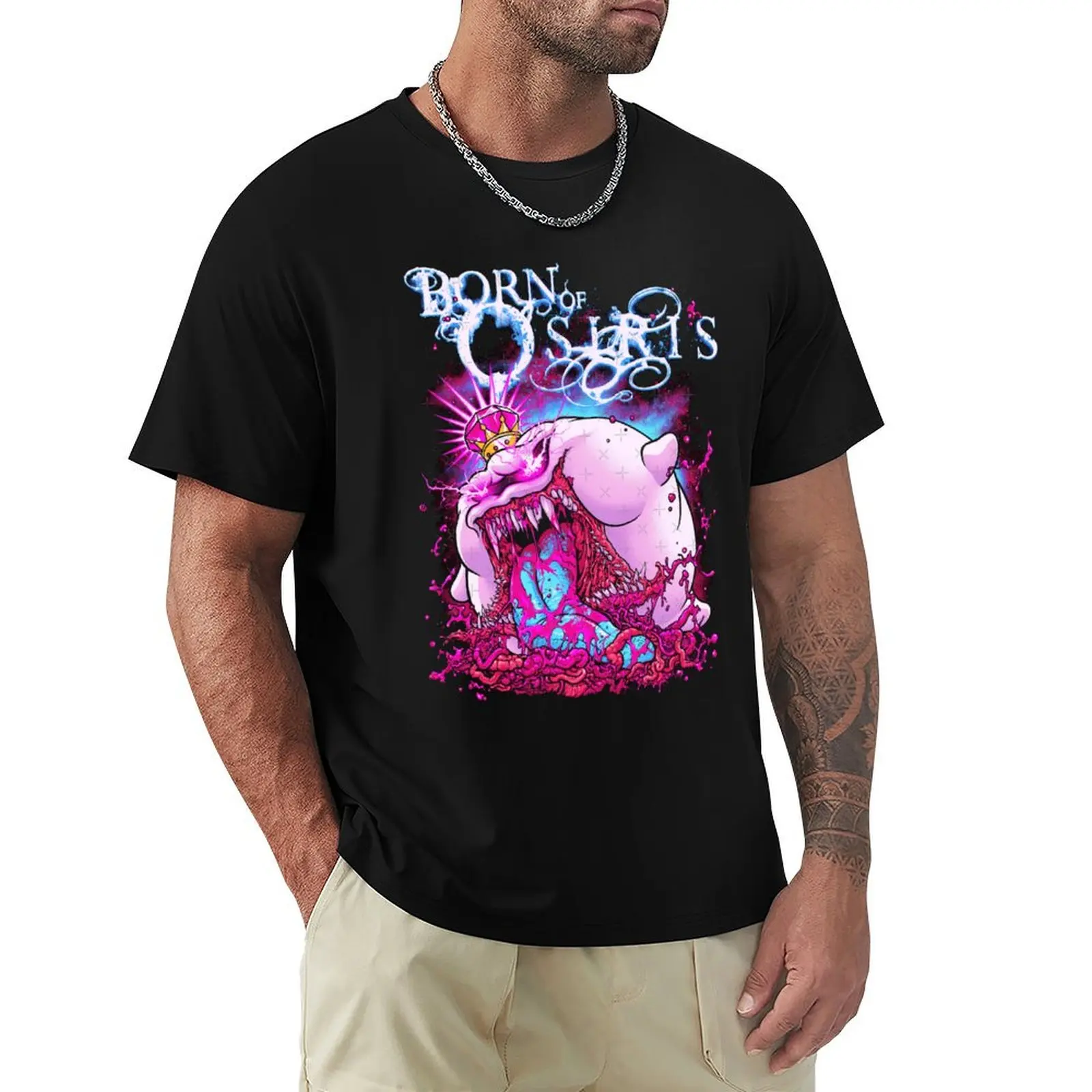 Born Of Osiris T-Shirt man t shirt cotton high quality T-Shirt
