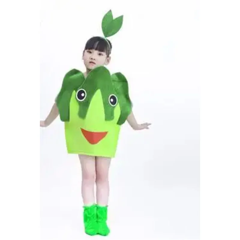 Bambini adulto fragola frutta Costume vestito operato vestito partito Halloween vestito Performance sul palco abbigliamento regali per la giornata dei bambini