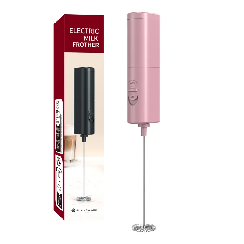 

Electric Milk Frother Hand Blender Portable Mini Handheld Fast Foamer Coffee Cappuccino Whisk Cream Mixer Food Egg Blender