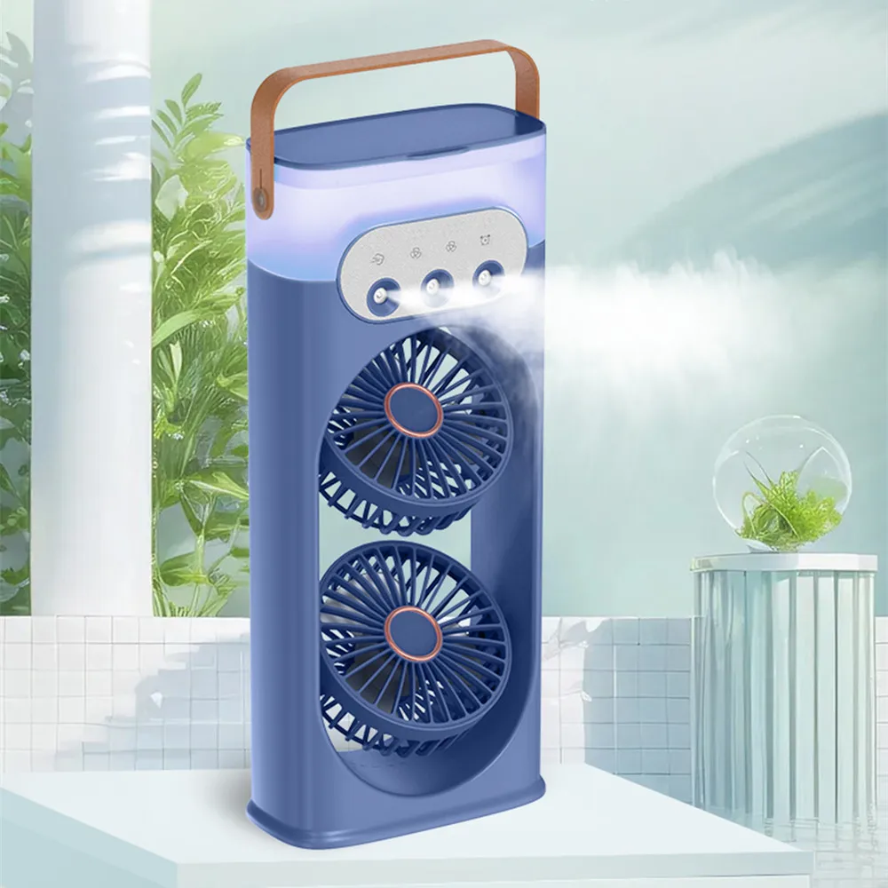 Home Desktop Portable Mini Desktop Air Conditioner Fan Personal Space 3 Wind Speed Cooler Air Cooling Water Fan