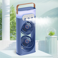 Home Desktop Portable Mini Desktop Air Conditioner Fan Personal Space 3 Wind Speed Cooler Air Cooling Water Fan