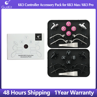 GuliKit KK3 Controller Accessory Pack with 6 Rear Paddles,4 PC Layout ABXY Button,1 Keycap Puller for GuliKit KK3 Max KK3 Pro