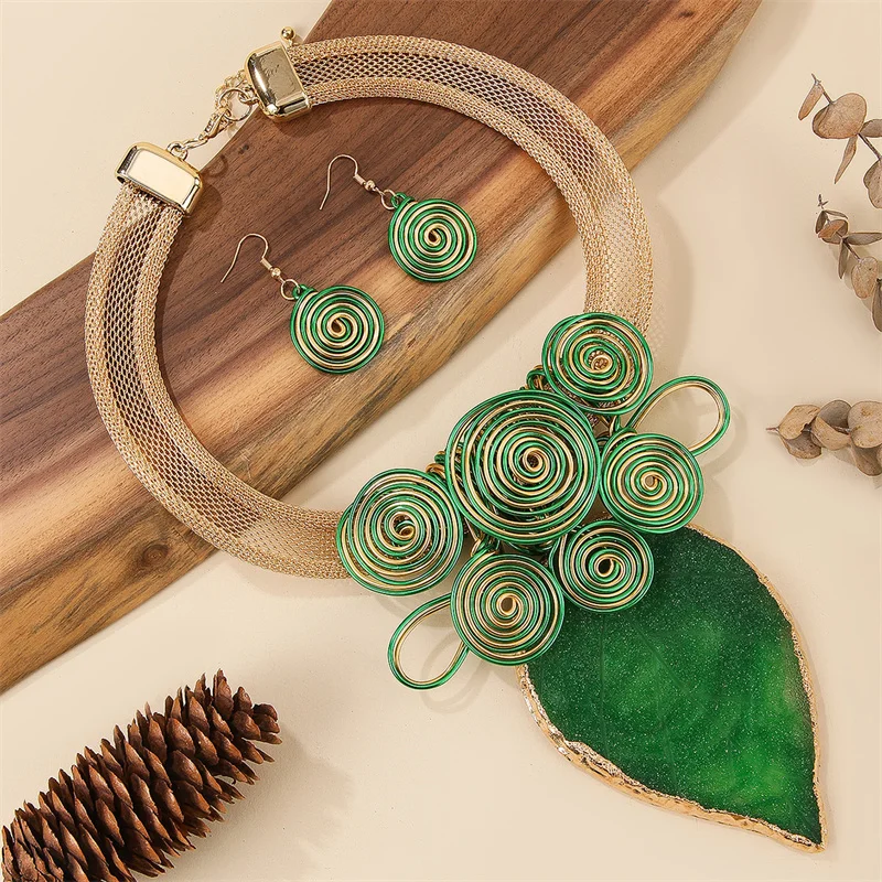 1SET Handmade Leaf … - image