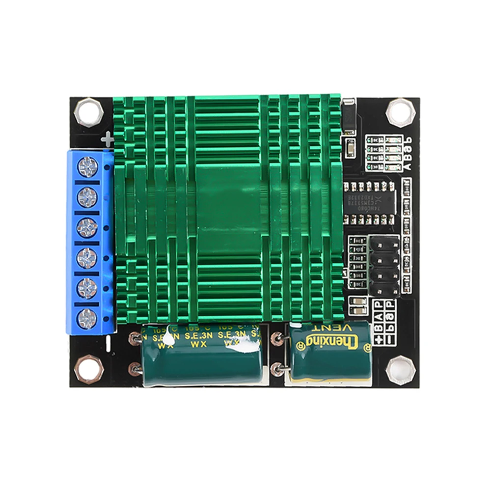 9V-30V 60A Viadal PWM Egyenáram motoros vezető Modul 60KHZ Magas légnyomású levegő áram h-bridge Ide-oda Magas légnyomású levegő áram Kormányzó vel Gabalyodik Besüllyed vmibe