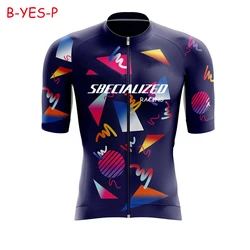 Men Cycling Jersey Classic Black Cycling Racing Tops Short Sleeve Cyclist Clothes Shirt Maillot Summer Bicycle Bike Wear