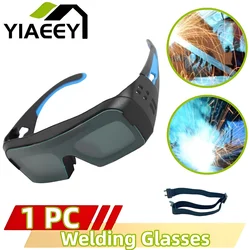 Electric Welding Glasses Solar Auto Darkening Welding Glasses Safety Protective Welders Glasses Argon Arc Utility Welding Tools