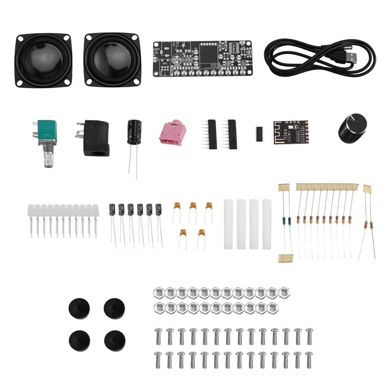 

N82R DIY Soldering Project PAM8406 Bluetooth Speaker Kit USB Electronic Amplifier Home Stereo Speaker