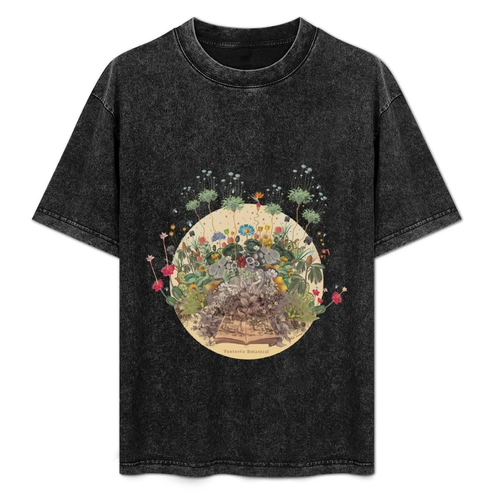 

FANTASTIC BOTANICAL T-Shirt Classic Graphic Short Sleeve Top