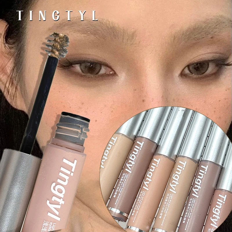 Nebel Mandel Natürliche Augenbrauen Enhancer Farbstoff Gel Tönung Mascara Wasserdicht Dauerhaft Schnell Trocknend Färben Stirn Tattoo Getönte Creme Make-Up