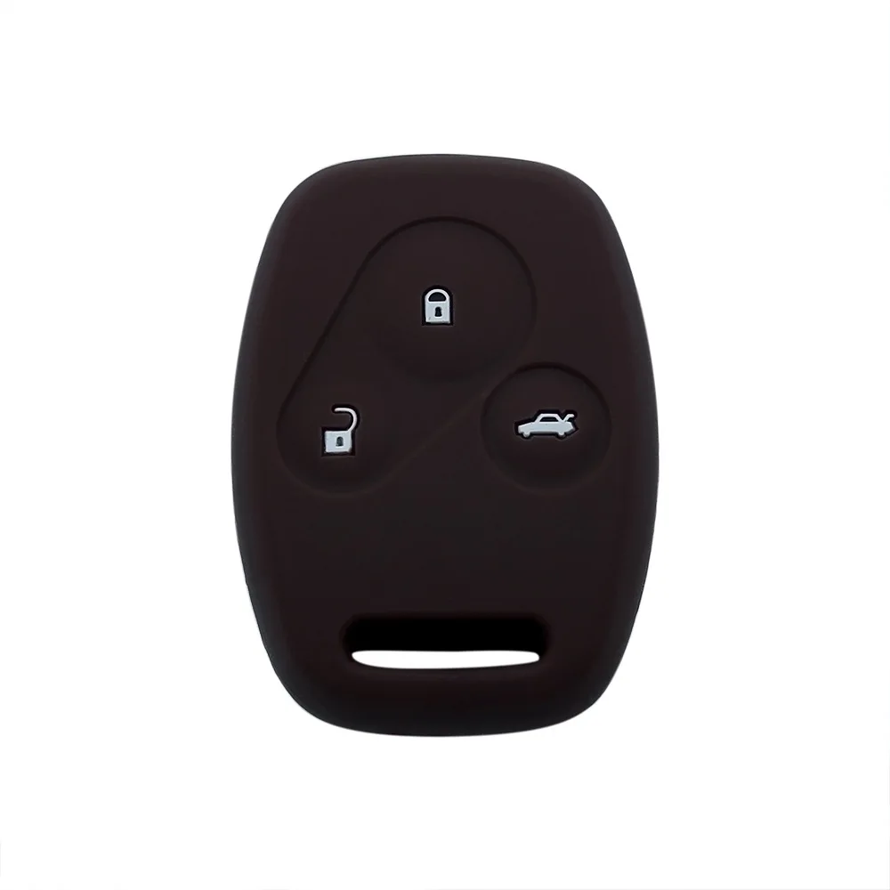 

Suitable for Honda Fengfan Accord 3-button Silicone Key Cover Civic Soft Rubber Key Package Car Logo Epoxy Remote Control Sheath