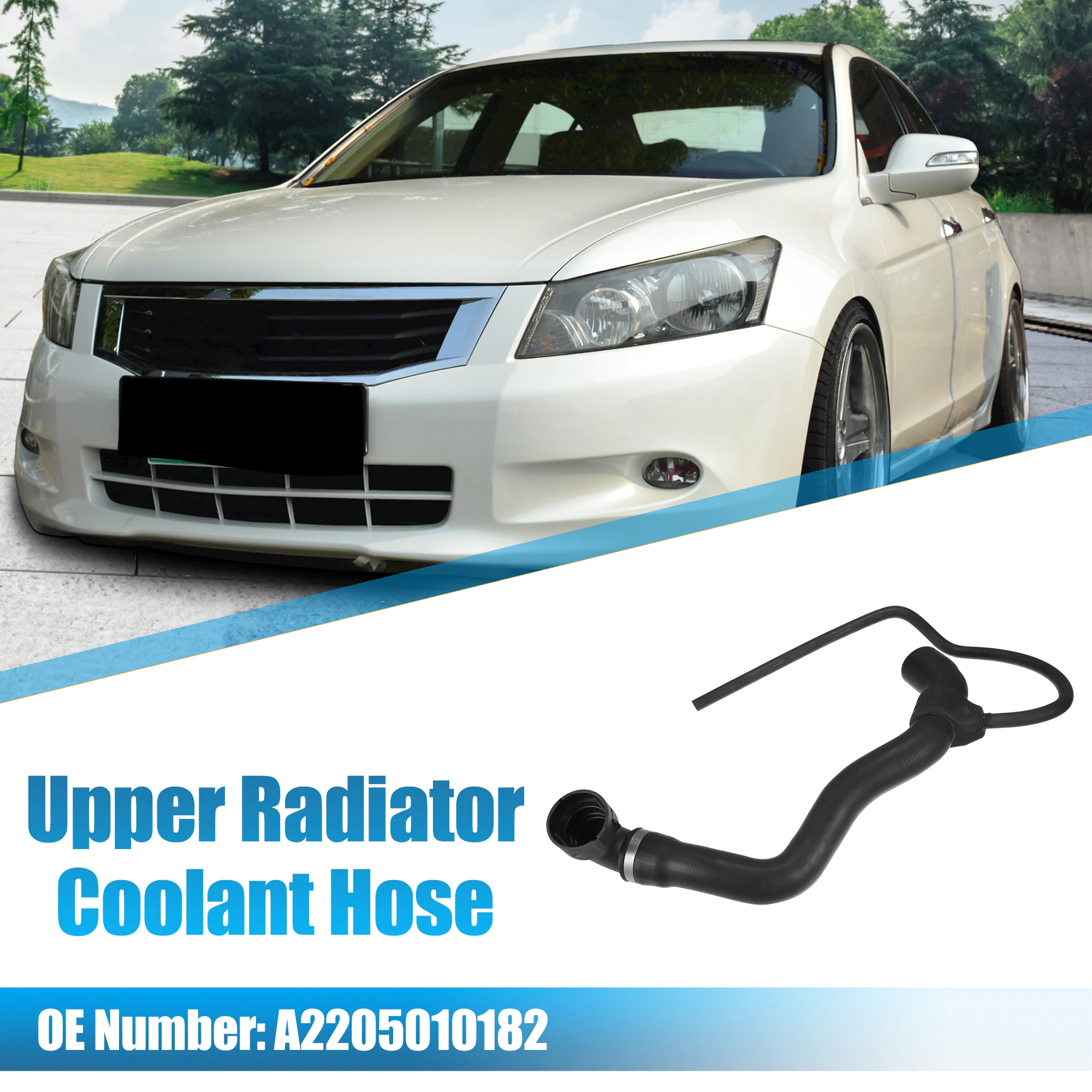 

UXCELL Верхний шланг охлаждающей жидкости радиатора для Mercedes-Benz CL500 2000-2006 No A2205010182