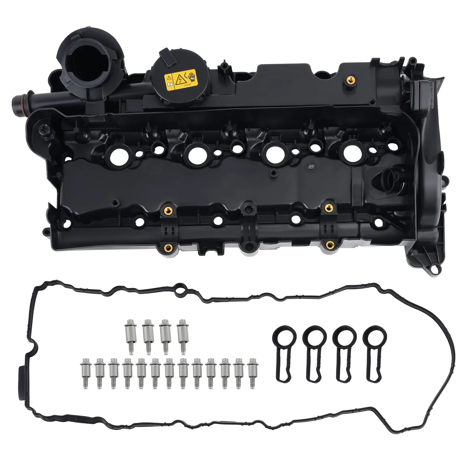Ventildeckel + Ventildeckeldichtung für BMW E81-88 E90-93 E60/61 N47 11127797613