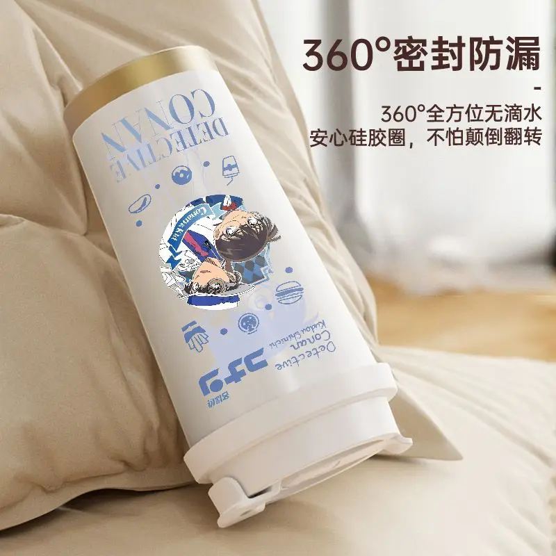 Neue Detektiv Conan Rachel Moore Anita Hailey Anime Peripheriegeräte Kreative Persönlichkeit Cartoon Print Edelstahl Tragbare Becher