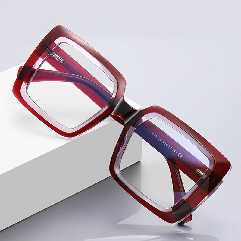 Women TR90 Large Sq…