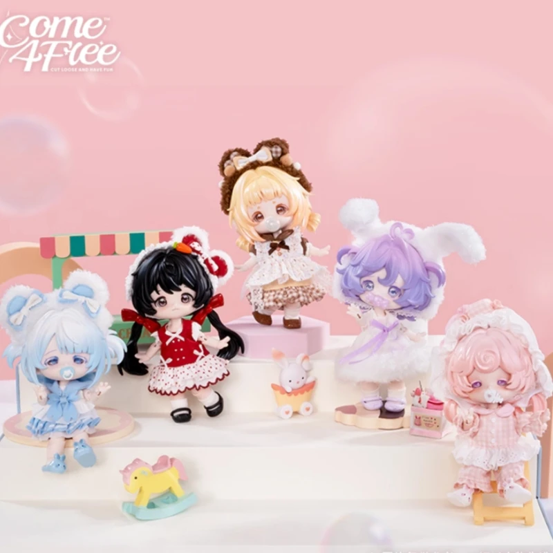 

Оригинальный Бонни Банни V4 15 см Milk Cake Dream Puff Series 1/12 Bjd Blind Box Dolls Kawaii Action Anime Figure Toys Collect Gifts