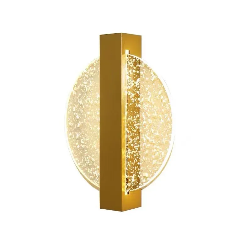 

Acrylic hotel creative lighting luxury bedroom bedside lamp modern simple living room background wall aisle lamp