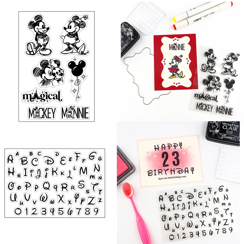 ミッキー文字のスタンプでDIYを楽しもう！Disneyフォントのスタンプを徹底レビュー