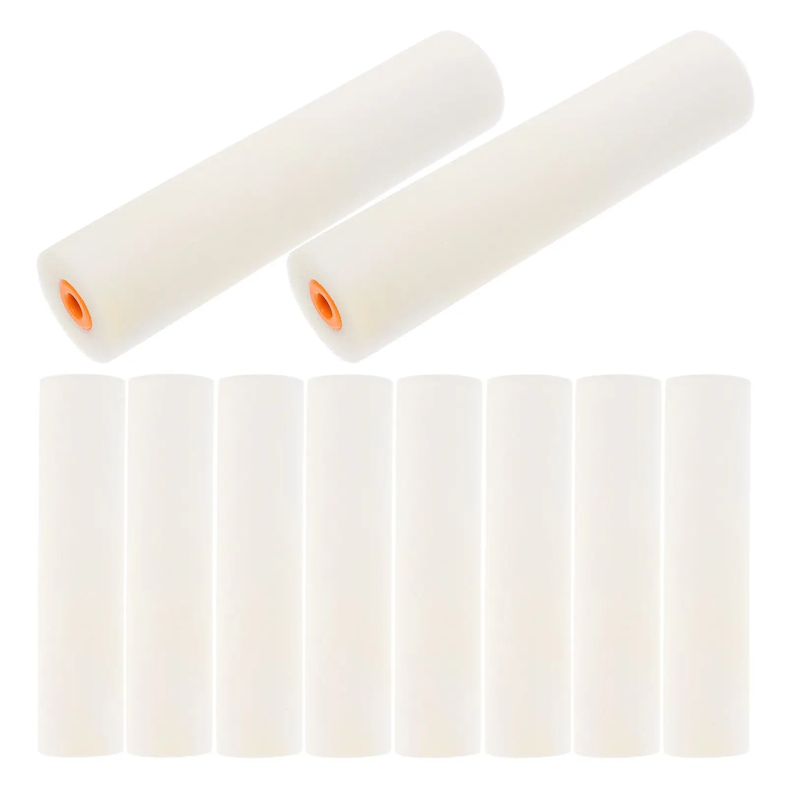 

10 Pcs Paint Roller Brushes High Paint Rollers Density Foam for Walls Cupboard Mini Painting Tools Portable Rollers