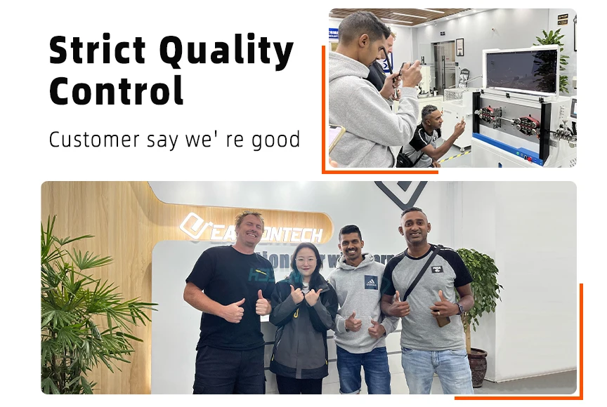 EASTONTECH EW-3035 آلة قطع وتجريد كابلات الأسلاك الأوتوماتيكية لقطع الأسلاك والشريط 30-8 AWG