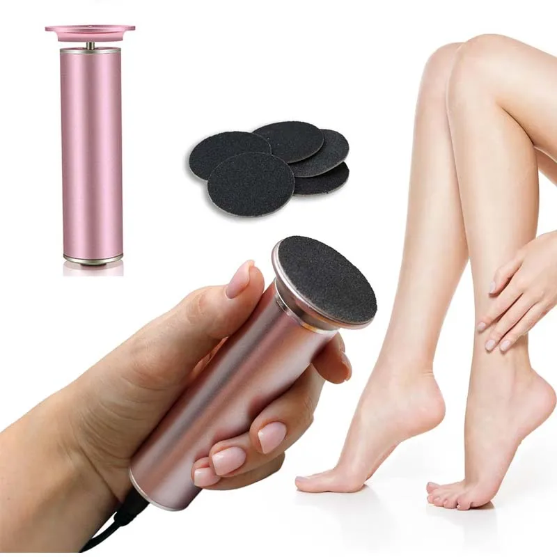 

New Electric Foot File Callus Remover Pedicure Tool for Feet Adjustable Speed Foot File with 60 Pcs Sandpaper Discs
