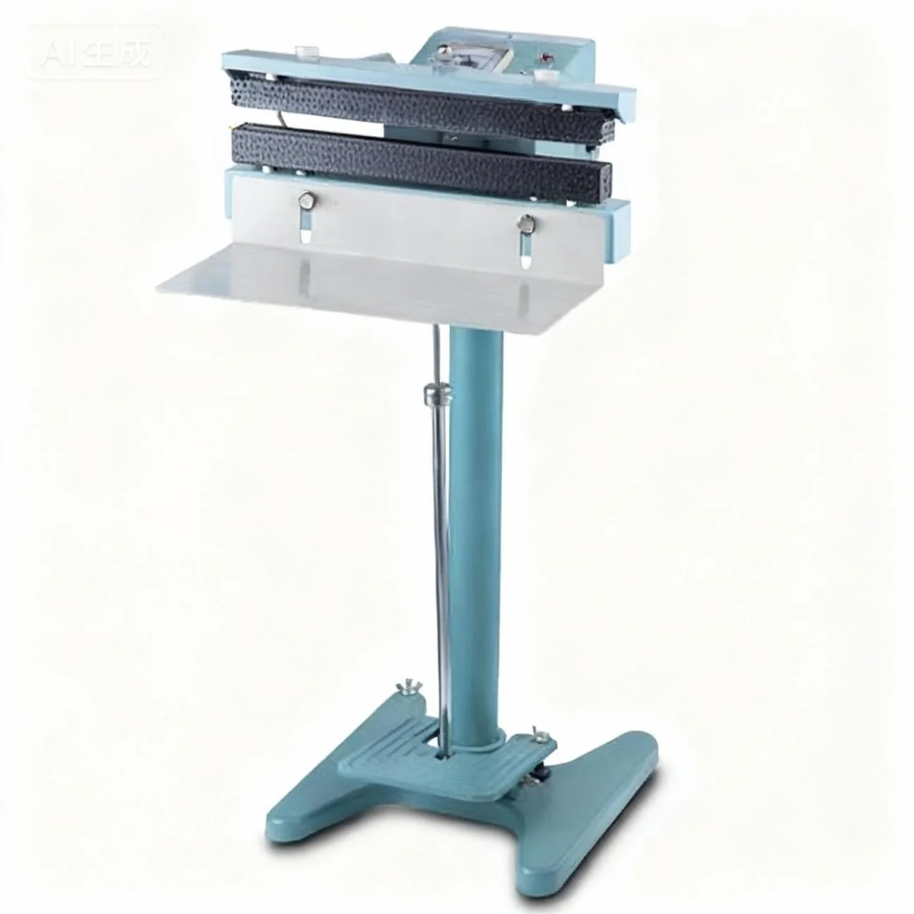  300DEU Heavy Duty Foot Pedal Sealing Machine for Water Sachets and Soup Packets with Robust Construction