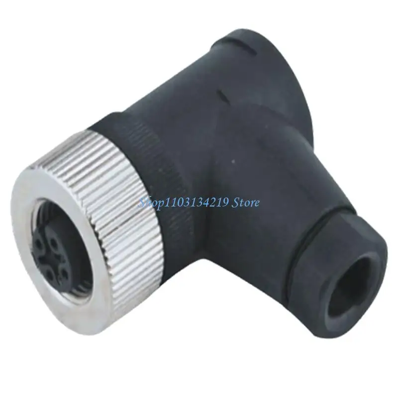 N5KC Tool Easy 12Mm Male Female Connector Corrosion Resistant Plugs Connector for Reliable Data Transfer In Industrial Systems