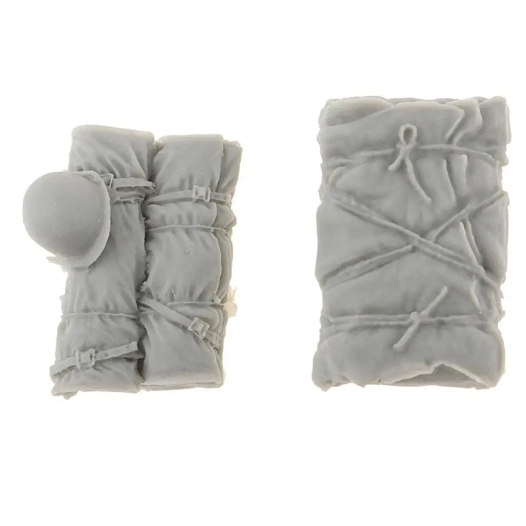 

World War II Soldier Resin Hat Package Miniature Model Diorama Kit