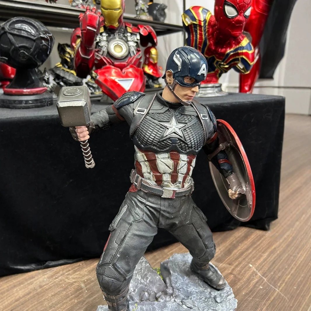 New Avengers Marvel Series Half-Body Bust Statue Model Collectible Toy Birthday Gift Thanos Collectors Item Action Figure
