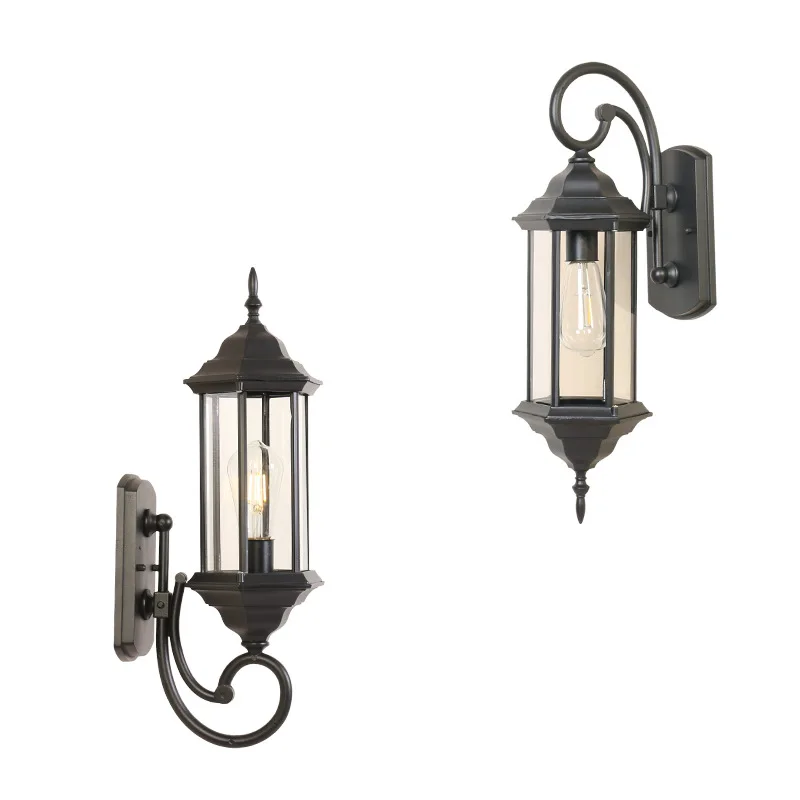 Waterproof Retro Outdoor Wall Lamp Courtyard Lighting Fixture For Restaurant Aisle Garden Patio Exterior Decoration