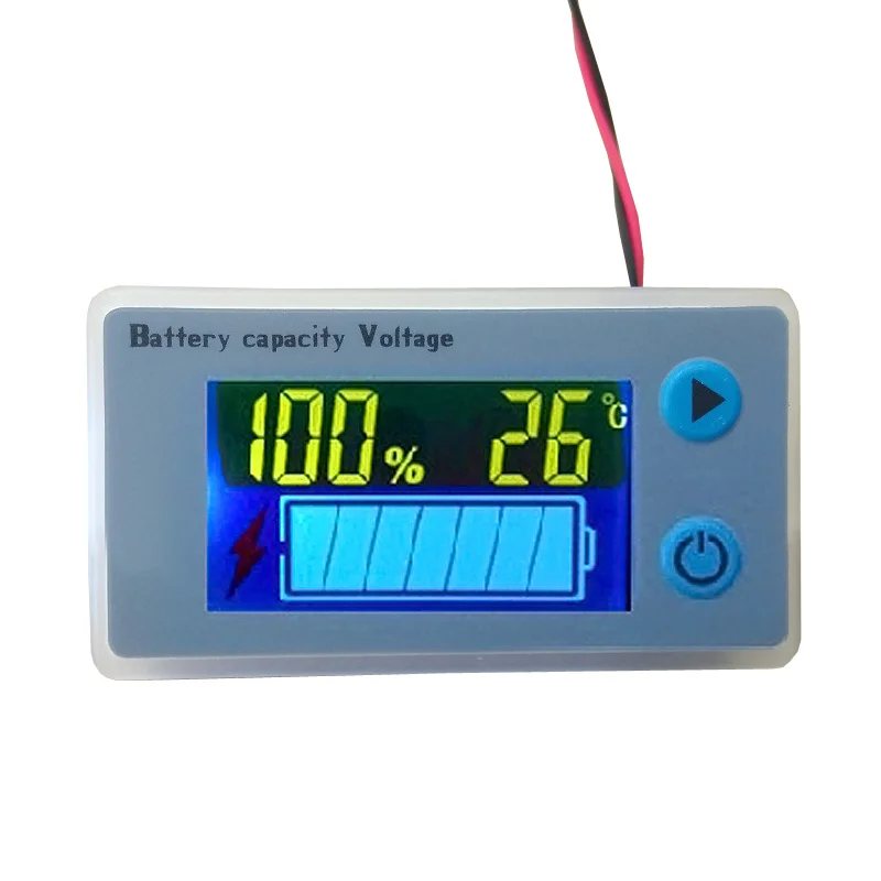 10-100V Universal Battery Capacity Voltmeter Tester LCD Car Lead-acid Indicator Digital Voltmeter Voltage Tester Monitor