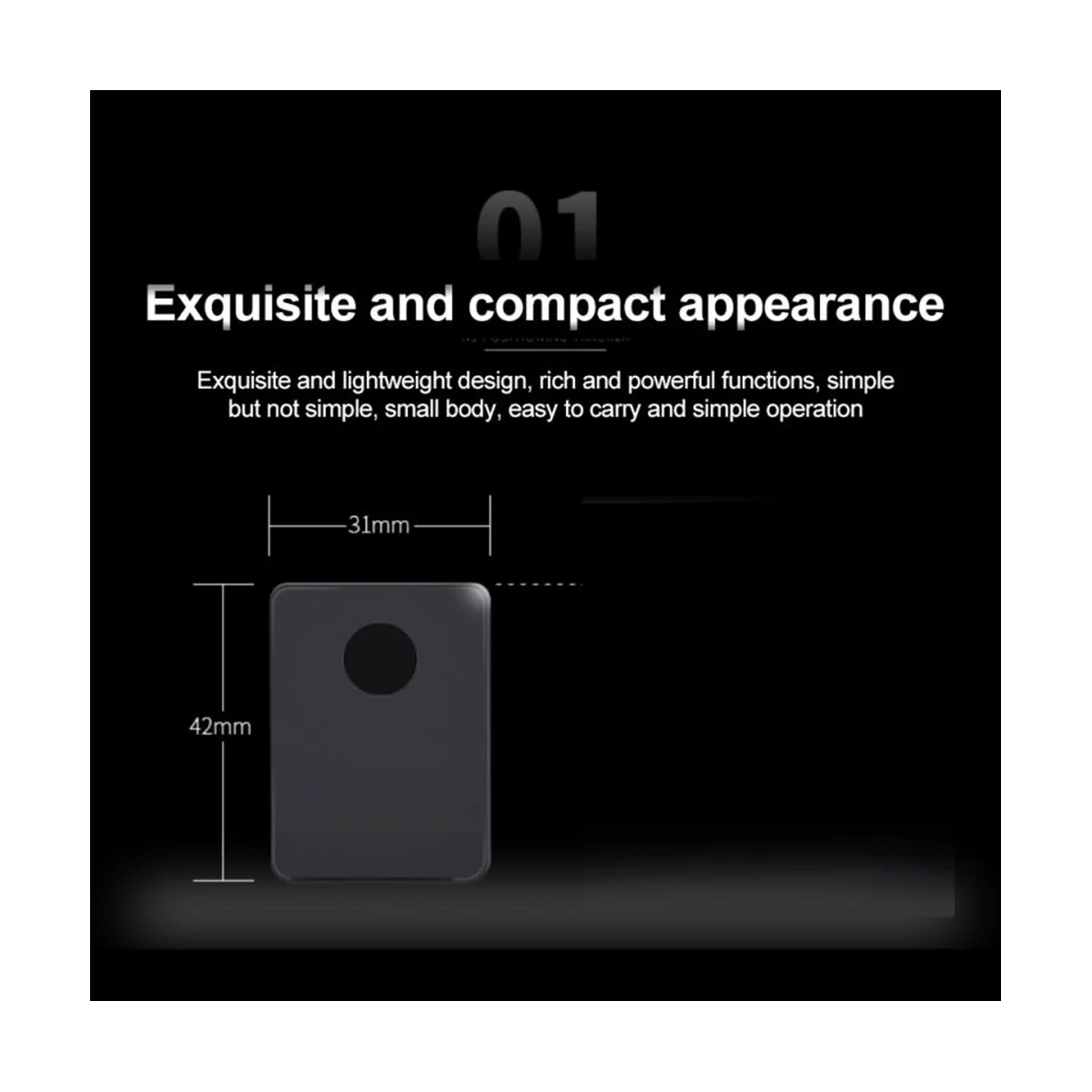 Imagem -05 - Dispositivo de Áudio Gsm Remoto Voice Monitor Sensitive Tri-band Localizador Gps Mini Dispositivo Portátil Ouvir Bug Gadget Áudio Instantânea