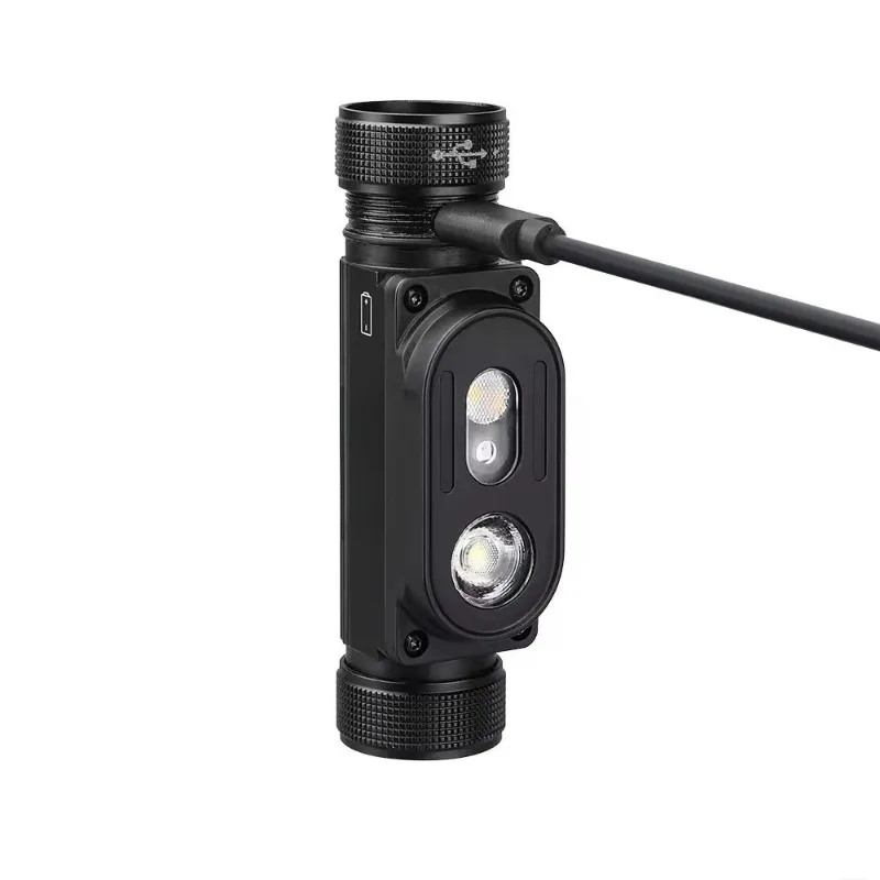 Headlamp H6R strong light 1350 lumens headlight charging outdoor night fishing camping cycling fishing lamp holder