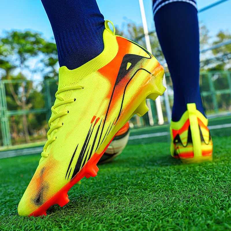 New Men's Football Boots Non-Slip Soccer Shoes Cleats Training FG Top Quality Sneakers Wholesale Drop Shipping Unisex Adult image 4