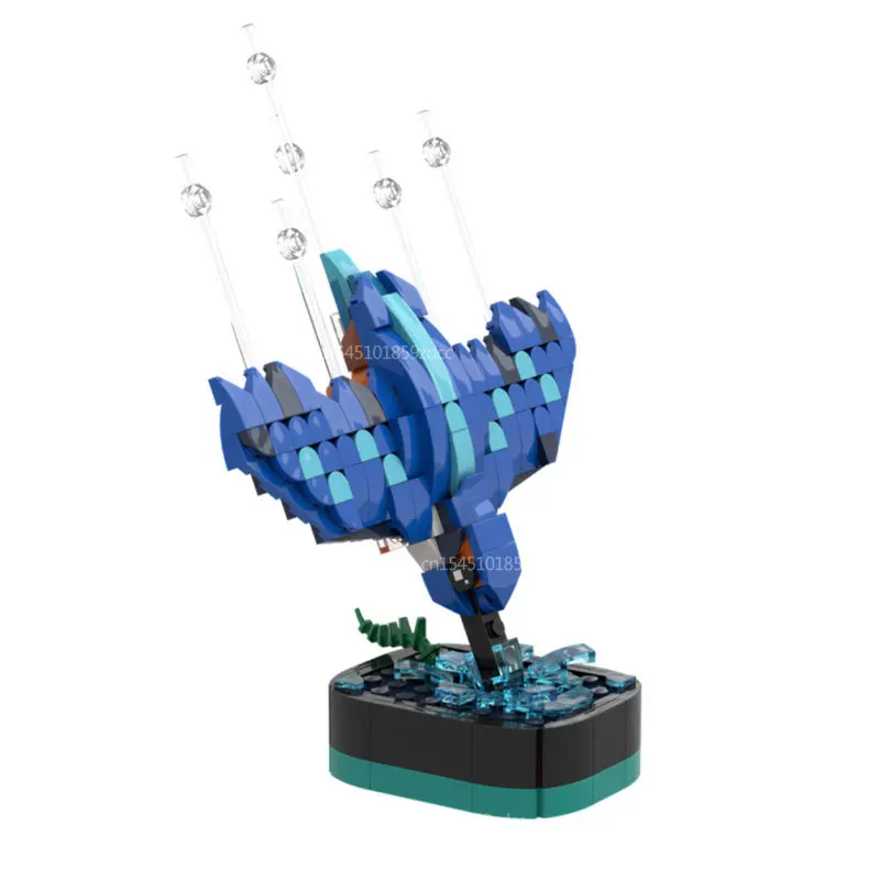 MOC Dier Vogel Raaf Ijsvogel Feral Duif Model Bouwstenen Set Robin Eagle Montage Bricks Speelgoed Verjaardag Kerstcadeaus
