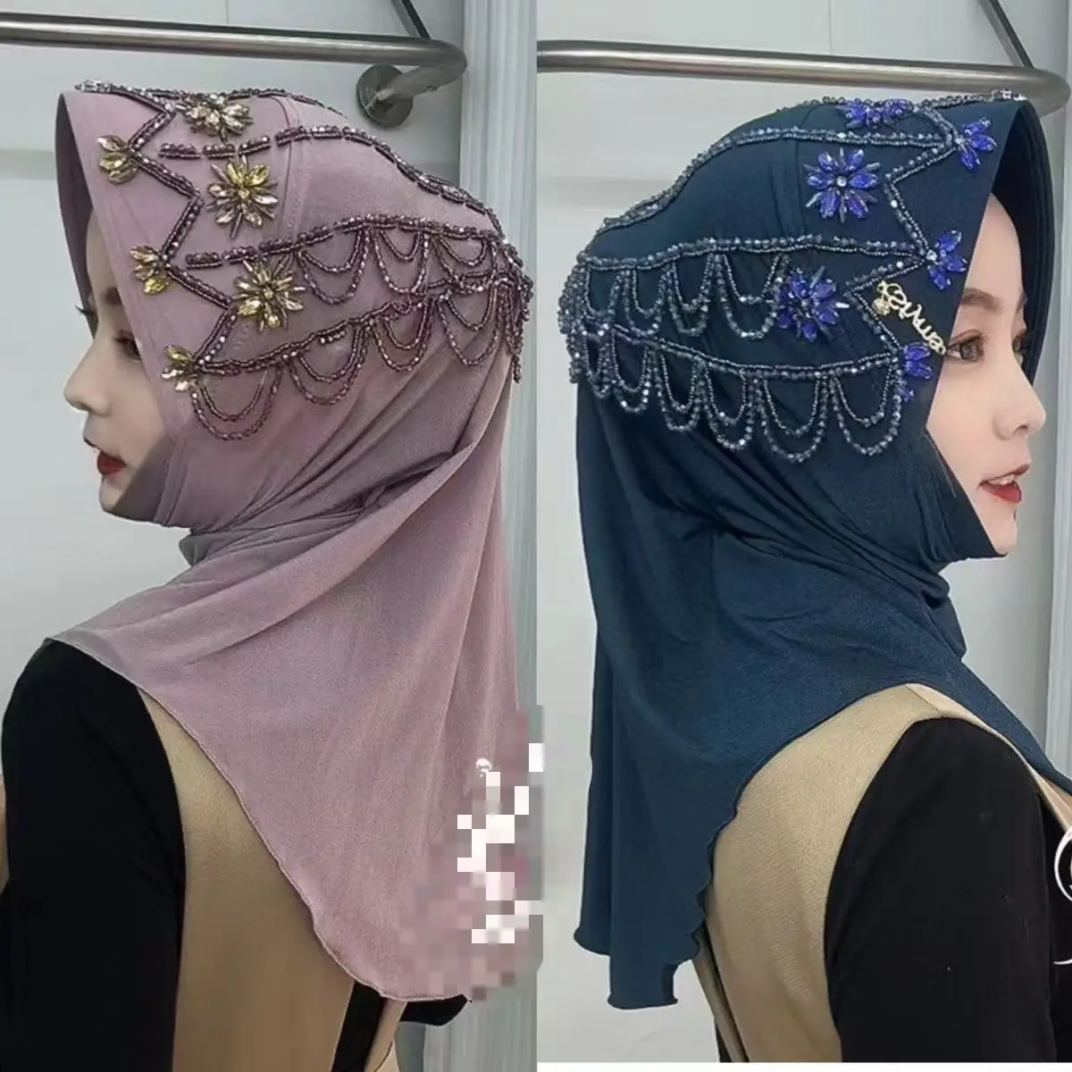 

Abaya Hijab Muslim Women Shawl Lace Headscarf Luxury Tassels Scarf Malaysia Prayer Kufi Islam Saudi Arabia Turban Lace 05528